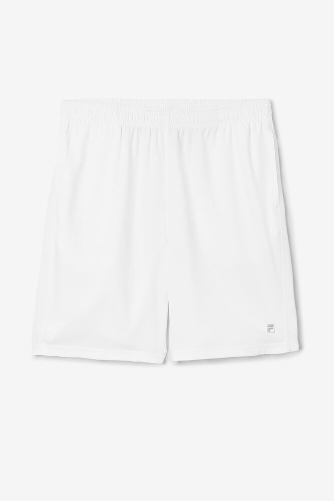 Fila Core 9" Shorts White - Mens - 27365BFJC